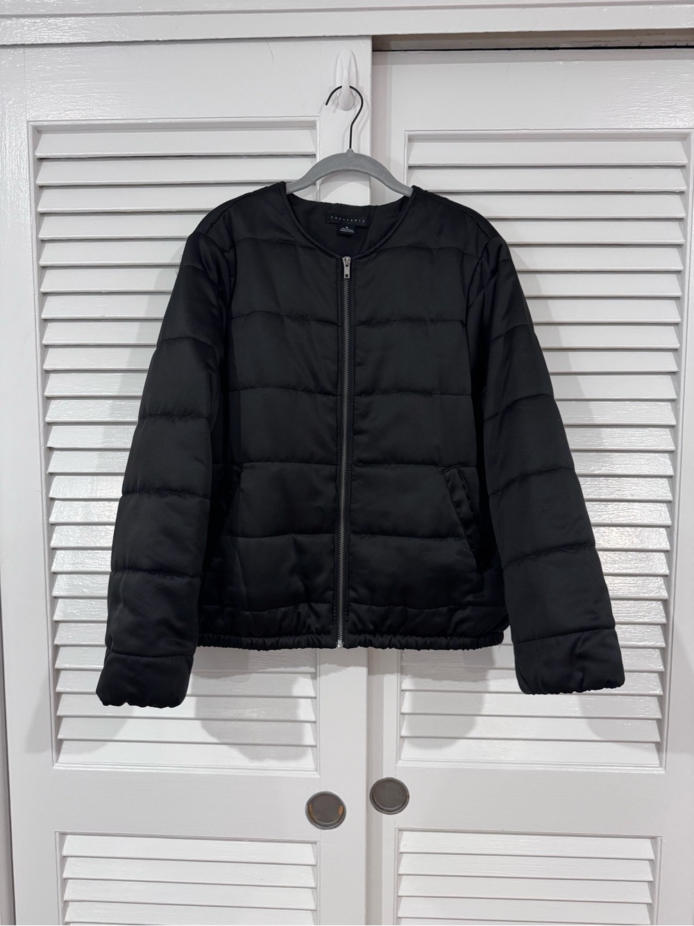 Sanctuary Black Puffer Jacket